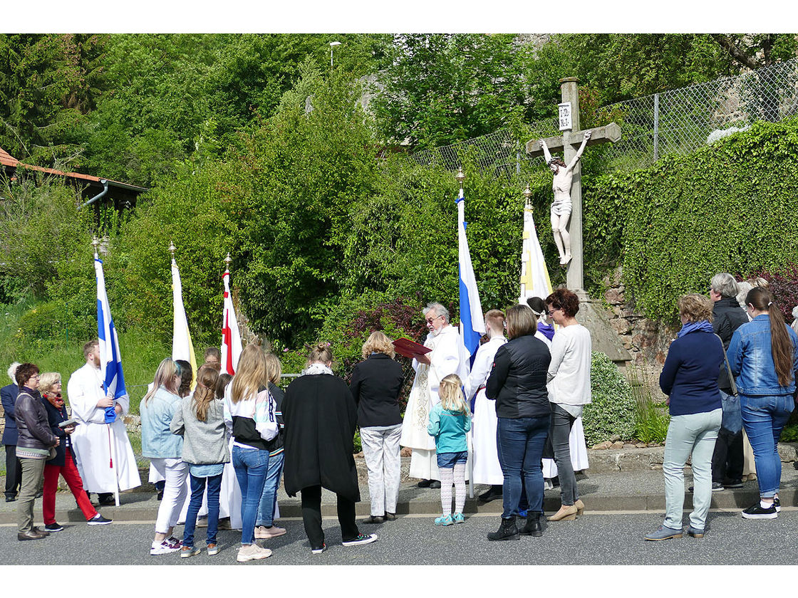 Bittprozession an Christi Himmelfahrt (Foto: Karl-Franz Thiede)